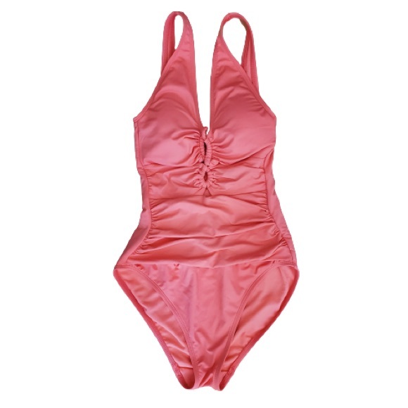 LAUREN RALPH LAUREN Halter One Piece Swim Size S - Picture 1 of 10